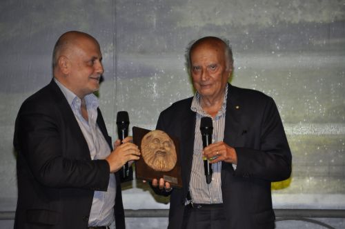 Massimo Cultraro premia Paolo Matthiae